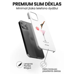 Hopcover iPhone telefono deklas Samsung dekliukas