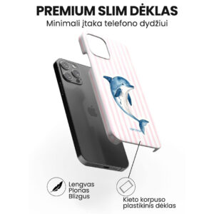 Hopcover iPhone telefono deklas Samsung dekliukas