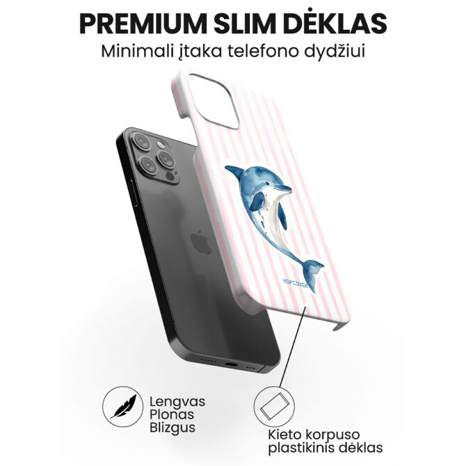 Hopcover iPhone telefono deklas Samsung dekliukas
