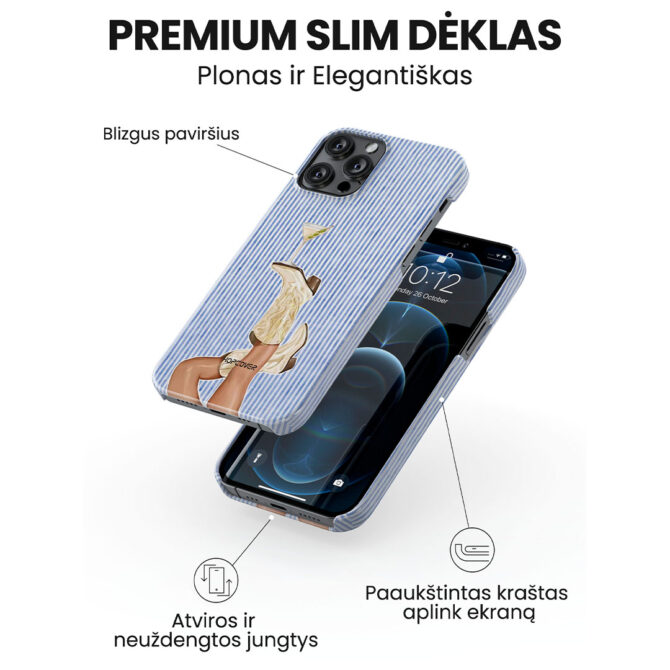 Hopcover iPhone telefono deklas Samsung dekliukas