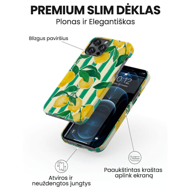Hopcover iPhone telefono deklas Samsung dekliukas
