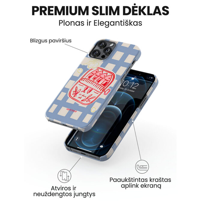 Hopcover iPhone telefono deklas Samsung dekliukas