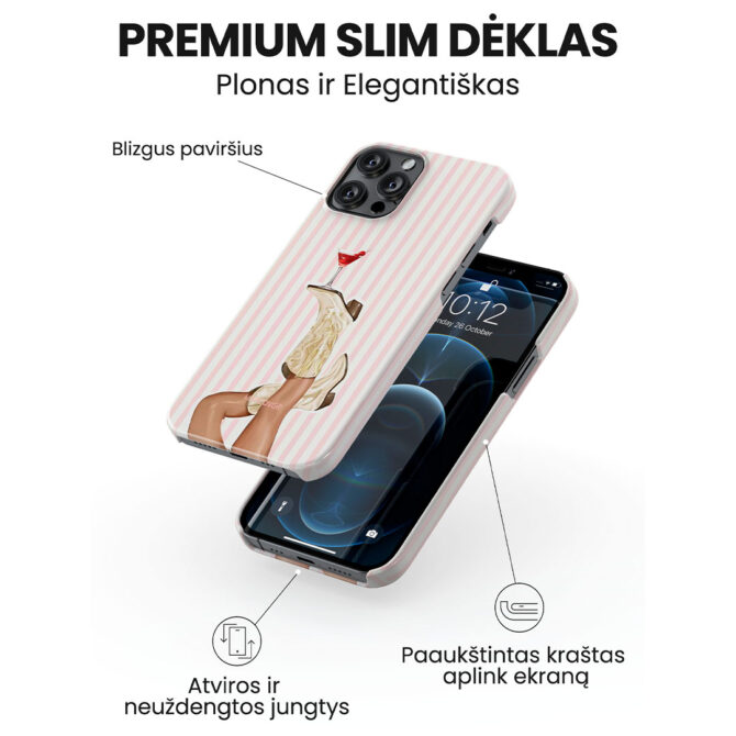 Hopcover iPhone telefono deklas Samsung dekliukas