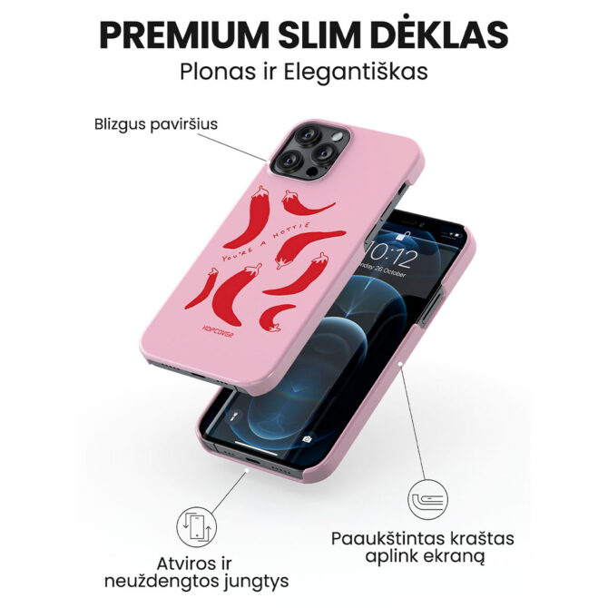 Hopcover iPhone telefono deklas Samsung dekliukas