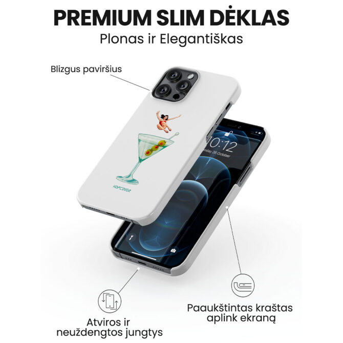 Hopcover iPhone telefono deklas Samsung dekliukas