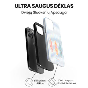 Hopcover iPhone telefono deklas Samsung dekliukas