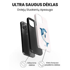 Hopcover iPhone telefono deklas Samsung dekliukas