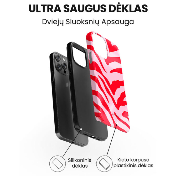 Hopcover iPhone telefono deklas Samsung dekliukas