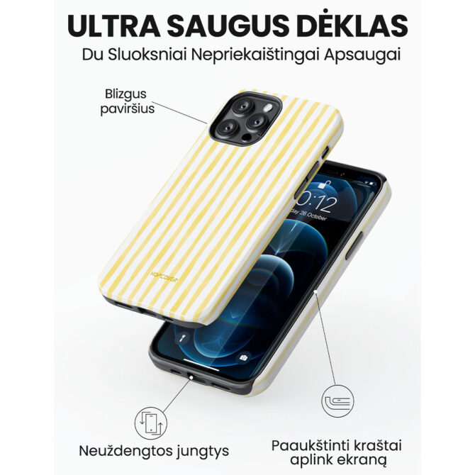 Hopcover iPhone telefono deklas Samsung dekliukas