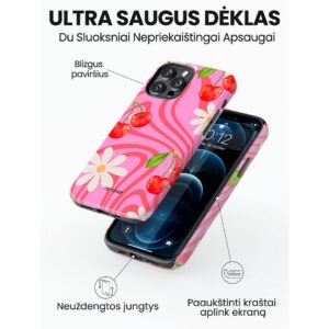 Hopcover iPhone telefono deklas Samsung dekliukas