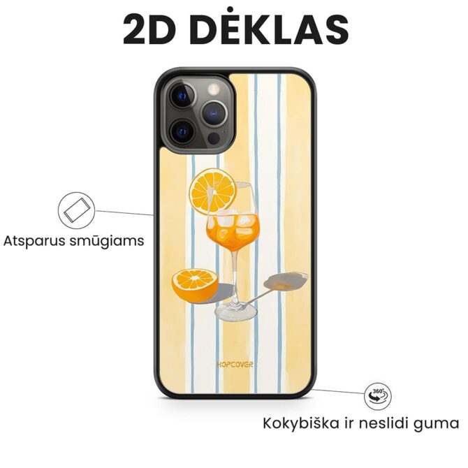 Hopcover iPhone telefono deklas Samsung dekliukas
