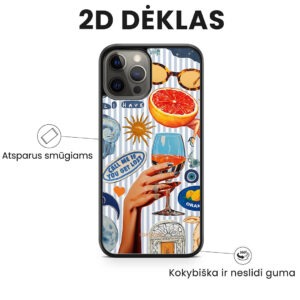 Hopcover iPhone telefono deklas Samsung dekliukas