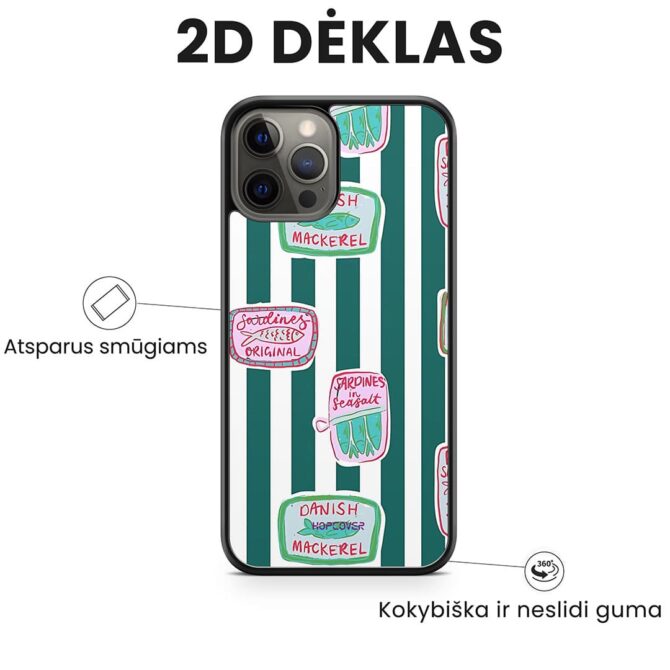 Hopcover iPhone telefono deklas Samsung dekliukas