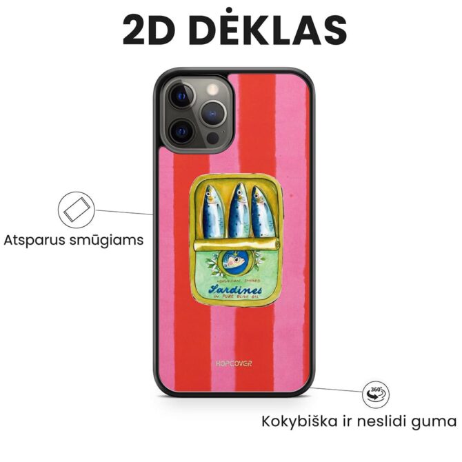Hopcover iPhone telefono deklas Samsung dekliukas