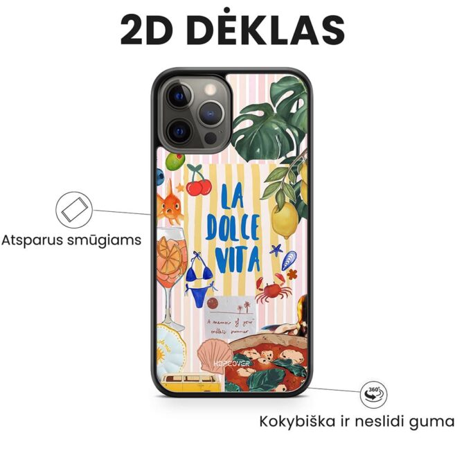 Hopcover iPhone telefono deklas Samsung dekliukas