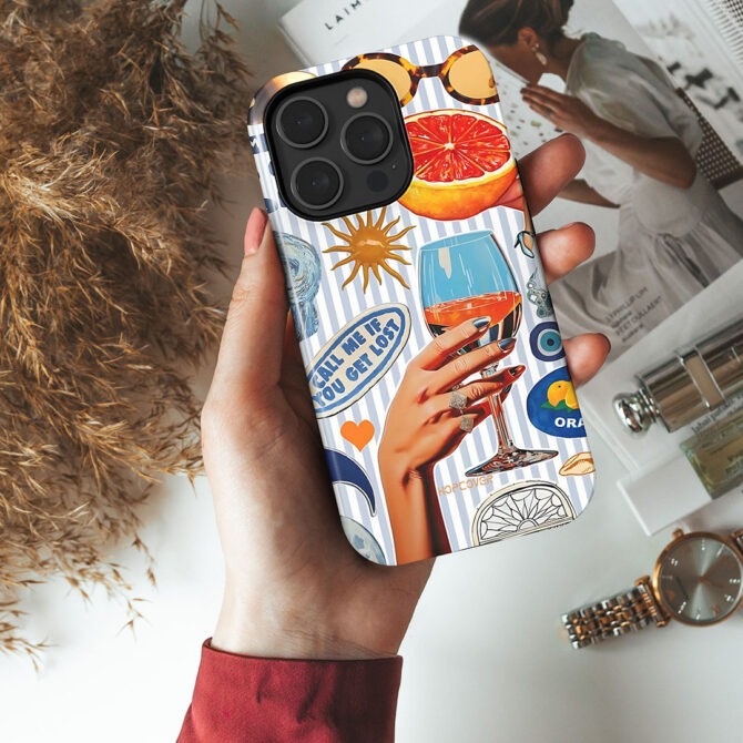 Hopcover iPhone telefono deklas Samsung dekliukas