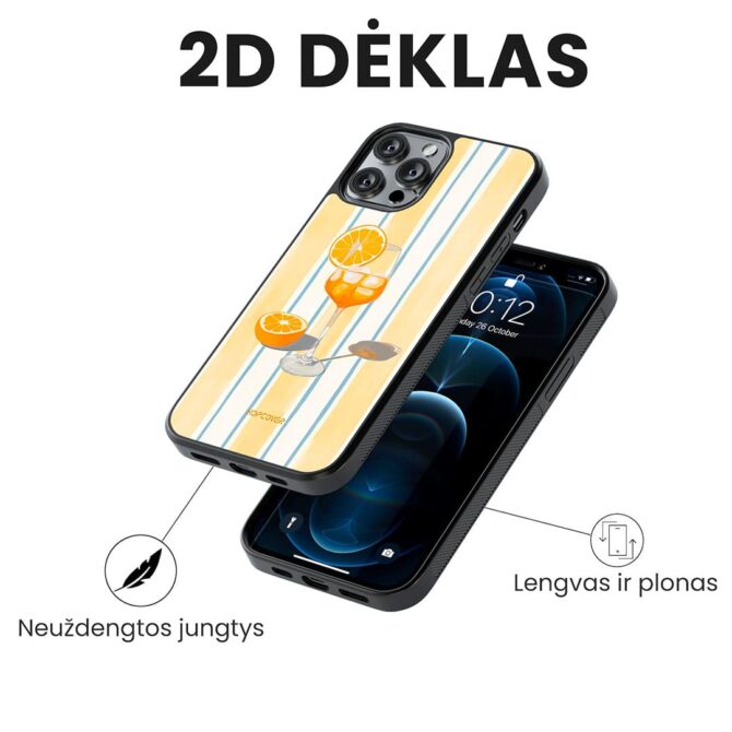Hopcover iPhone telefono deklas Samsung dekliukas