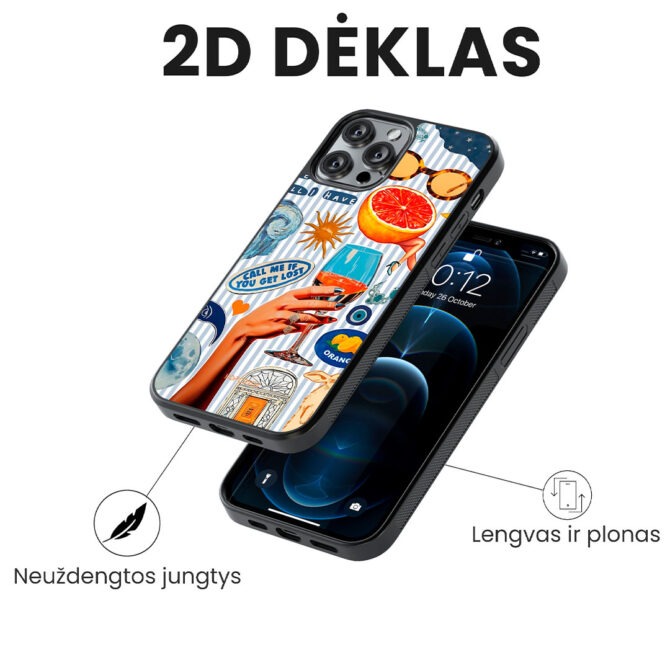 Hopcover iPhone telefono deklas Samsung dekliukas