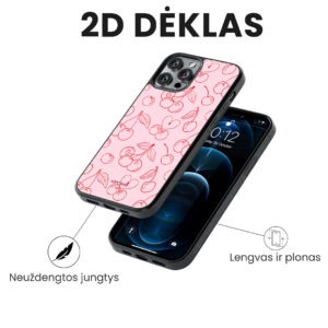 Hopcover iPhone telefono deklas Samsung dekliukas