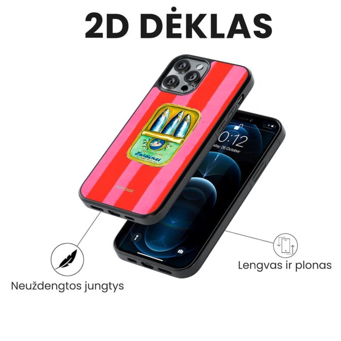 Hopcover iPhone telefono deklas Samsung dekliukas