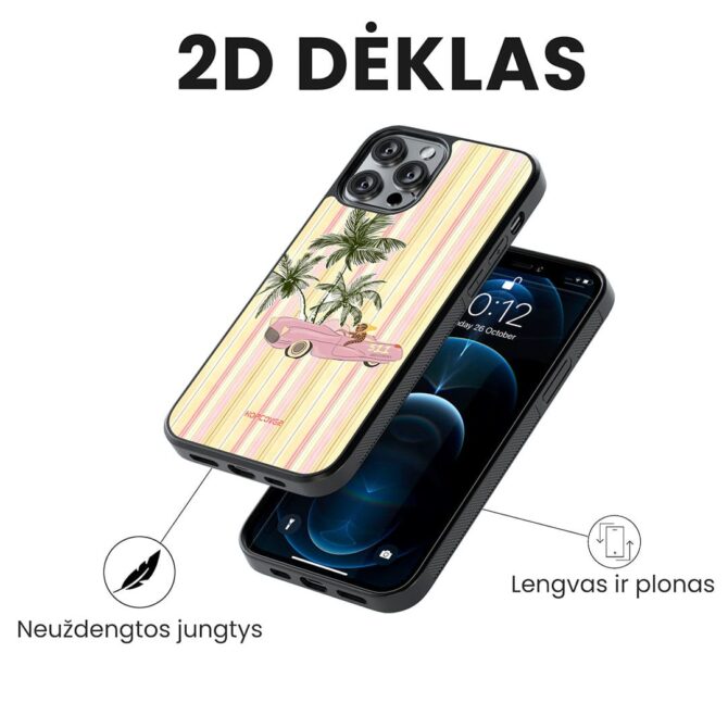 Hopcover iPhone telefono deklas Samsung dekliukas