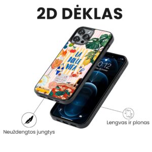 Hopcover iPhone telefono deklas Samsung dekliukas