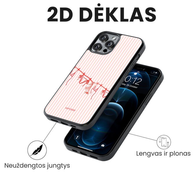 Hopcover iPhone telefono deklas Samsung dekliukas