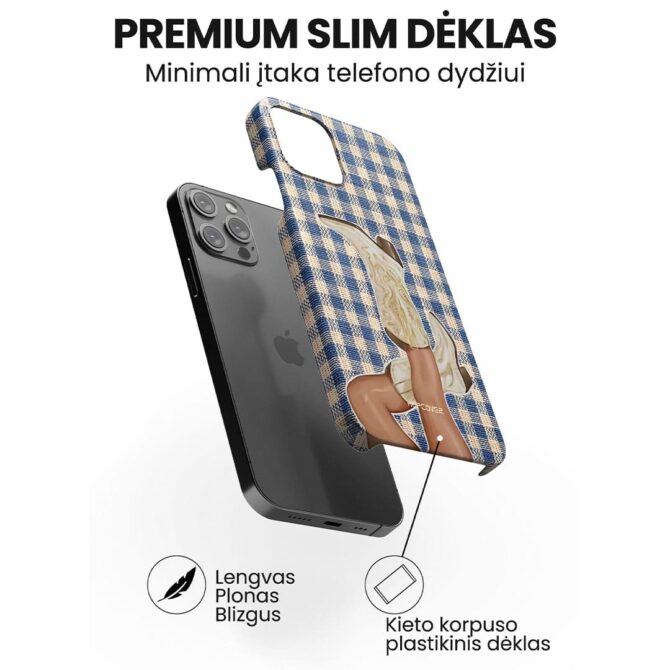 Hopcover iPhone telefono deklas Samsung dekliukas