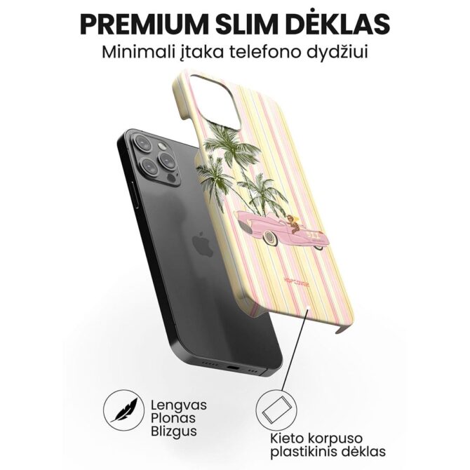 Hopcover iPhone telefono deklas Samsung dekliukas