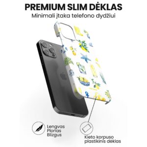 Hopcover iPhone telefono deklas Samsung dekliukas