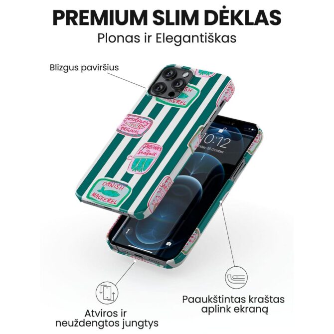 Hopcover iPhone telefono deklas Samsung dekliukas