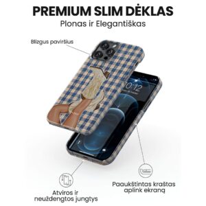 Hopcover iPhone telefono deklas Samsung dekliukas