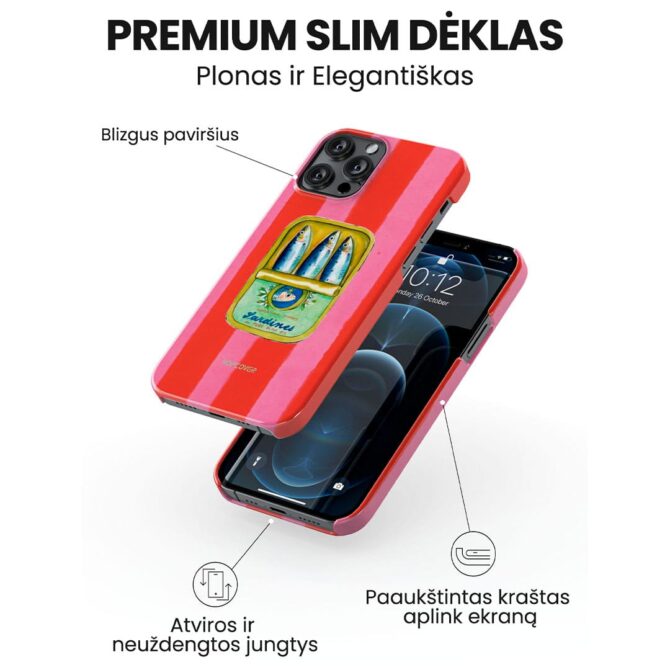Hopcover iPhone telefono deklas Samsung dekliukas