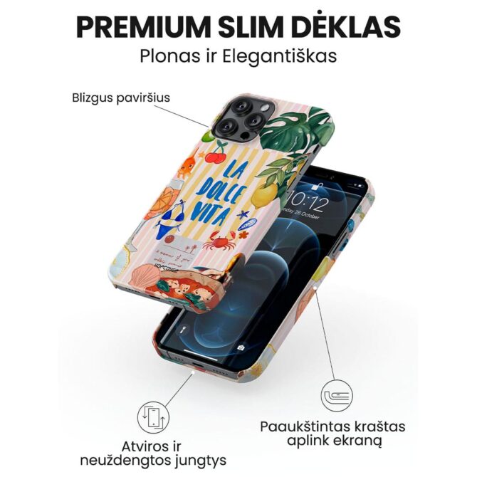 Hopcover iPhone telefono deklas Samsung dekliukas