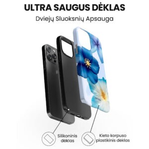 Hopcover iPhone telefono deklas Samsung dekliukas