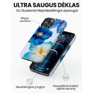 Hopcover iPhone telefono deklas Samsung dekliukas