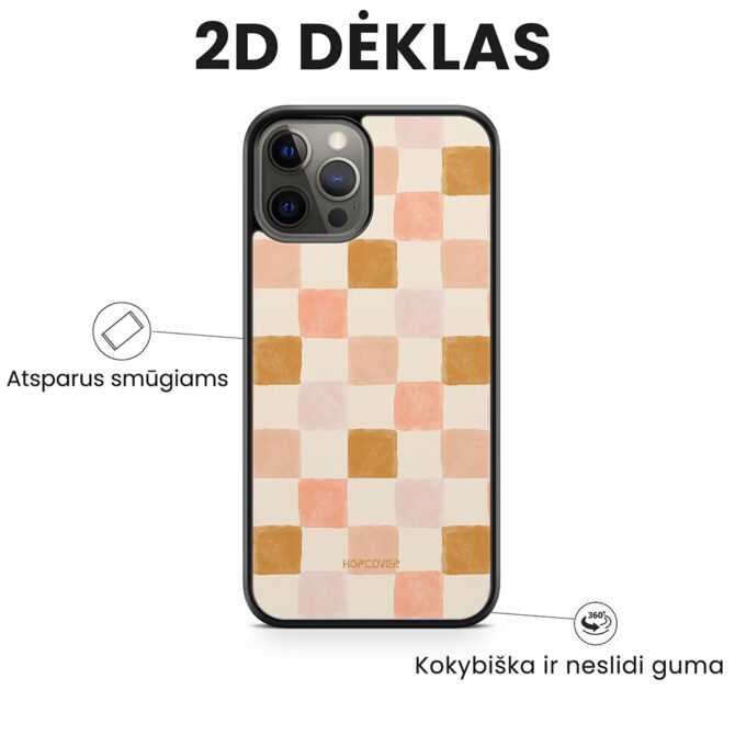 Hopcover iPhone telefono deklas Samsung dekliukas