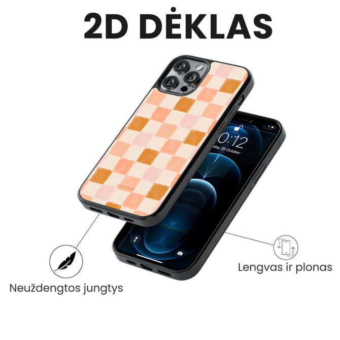 Hopcover iPhone telefono deklas Samsung dekliukas