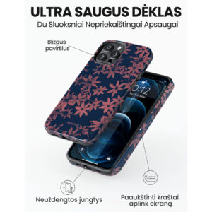 Hopcover iPhone telefono deklas Samsung dekliukas